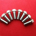 hindi kinakalawang stee304 clinching screw / hexagon head bolt ss 304 truss head bolt