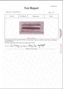 Sertipiko para sa S31254