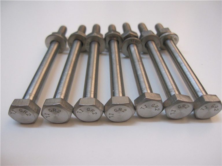 pinakamahusay na qulity hex head din933 titanium bolt gr2 para sa pagbebenta
