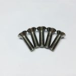 M3, M6 titanium screw flat head socket head cap titanium flange screws para sa spinal surgery