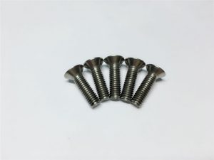 M3, M6 titanium screw flat head socket head cap titanium flange screws para sa spinal surgery