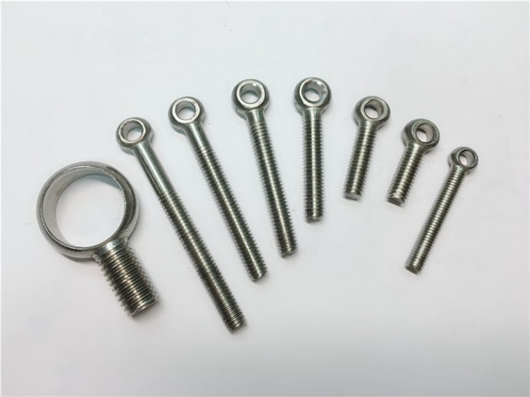 ginawa sa china tanso precision na-customize na mga bolts ng mata ng bakal