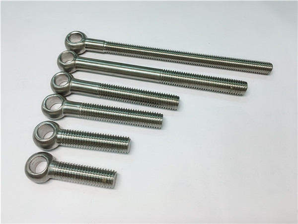 904l / 1.4539 / uns n08904 eye bolt, na-customize na mga bolts para sa pagpupulong ng balbula