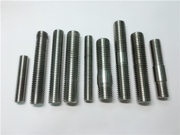 alloy718 / 2.4668 thread rod, stud bolts fastener din975 / din976