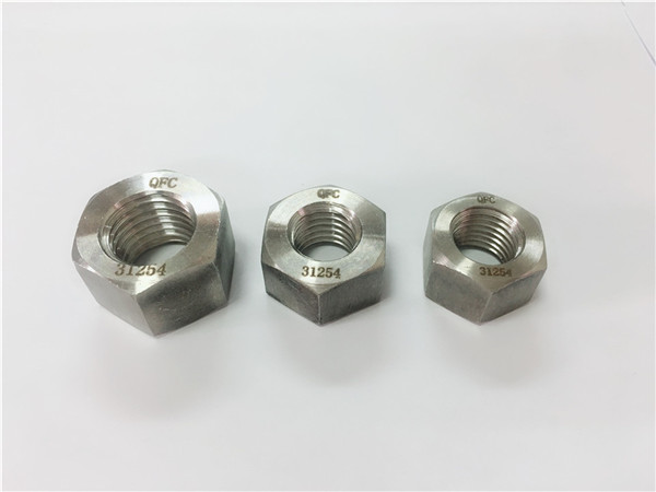 duplex hindi kinakalawang na asero 2205 / s32205 hex nut