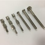 cnc titanium machine bahagi bolt at nut