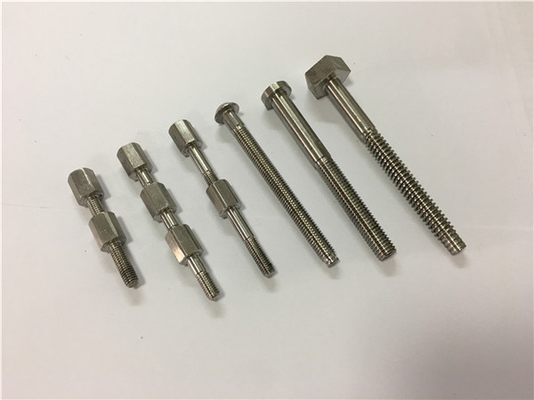 cnc titanium machine bahagi bolt at nut