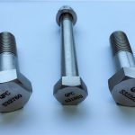 duplex steel 2205, s32760 mataas na kalidad na hindi kinakalawang na asero fastener din standard na hex bolt screw