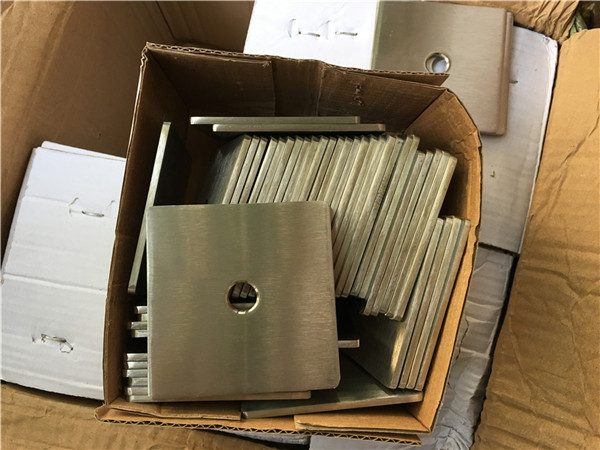 na-customize na sobrang duplex s32205 (f60) hindi kinakalawang na asero square plate washer / fastener