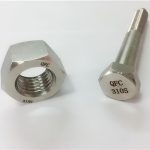 pabrika ng presyo ng zinc plated hex flange cap nut