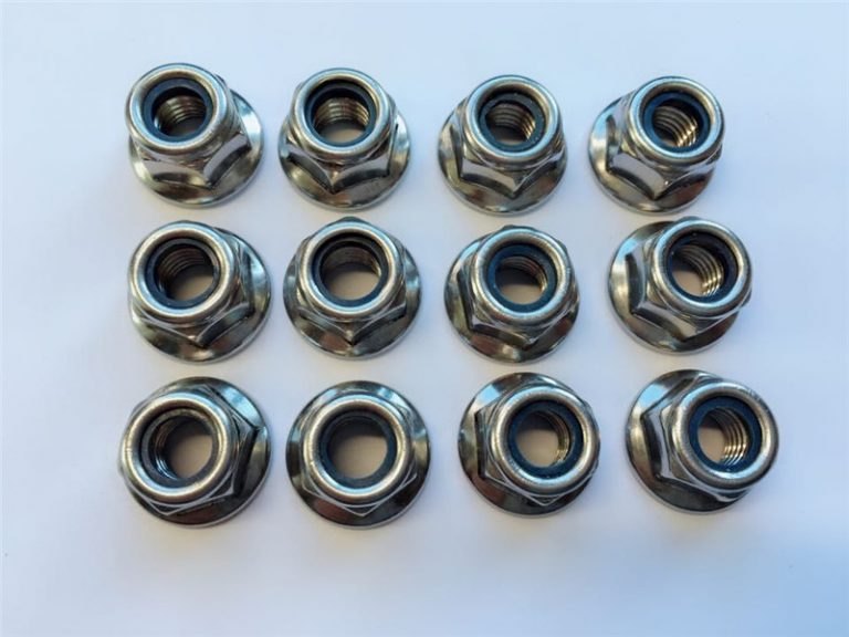 316l, 317l, 310s, 1.4462, 1.4410 nylon nuts