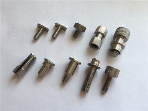na-customize na mataas na precision nonstandard screw, hindi kinakalawang na asero cnc machining screw