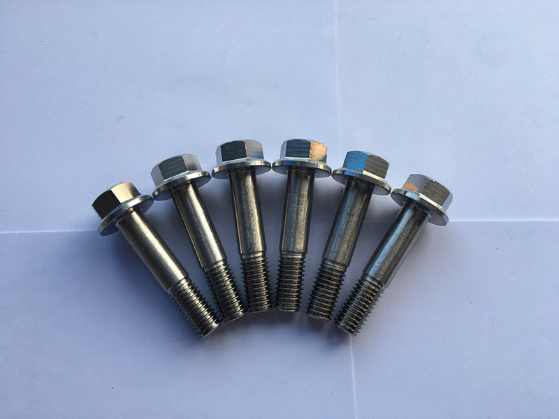 din 7504 sobrang duplex f55 hindi kinakalawang na asero heksagon flange head self-drilling screw